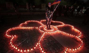 В память жертв геноцида армян