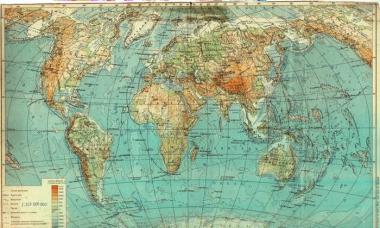 Как выглядит карта мира в разных странах Как рисуют карты в разных странах